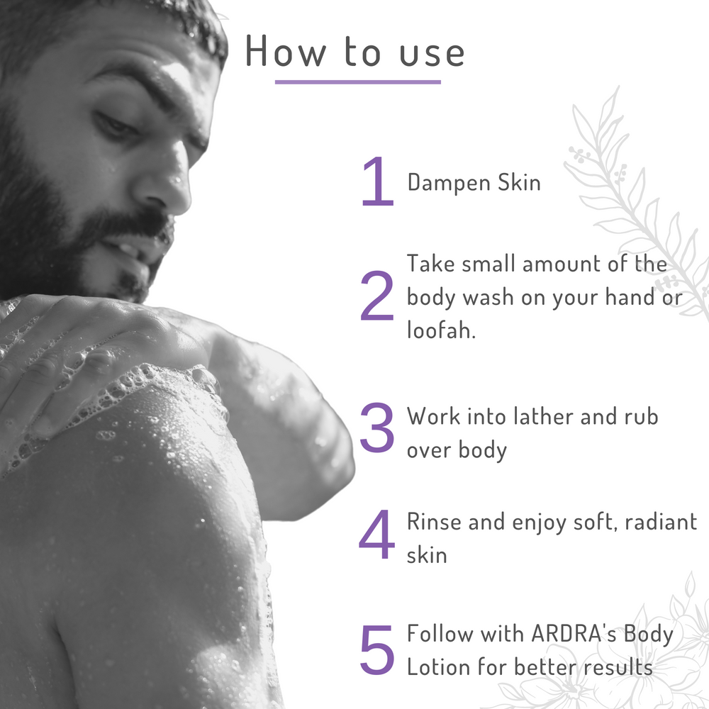 ARDRA Rejuvenating Body wash